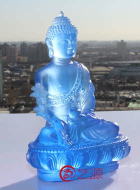 琉璃结缘镇宅风水保平安药师佛