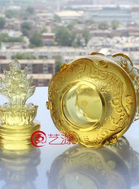 吉祥琉璃密宗修行烧制工艺品