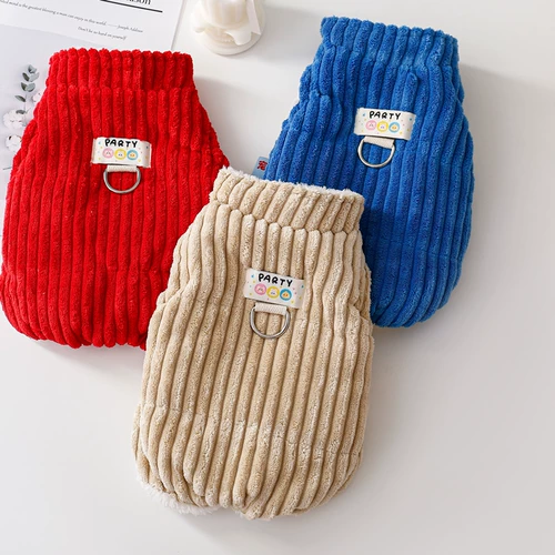 Осенние и зимние лампы, хлопковые домашние животные, чем медведь плюшевый снег Bomei, одежда для щенка кошачьей кошки