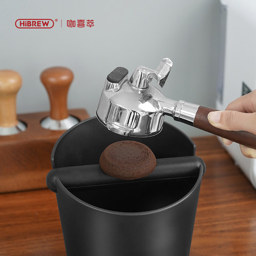 咖喜萃半自动咖啡渣桶敲渣桶粉渣盒防滑敲渣槽咖啡器具家用吧台 - 图3