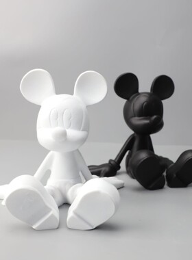 欧式简约米奇老鼠家居装饰摆件