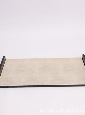 轻奢风样板房设计师别墅软装托盘