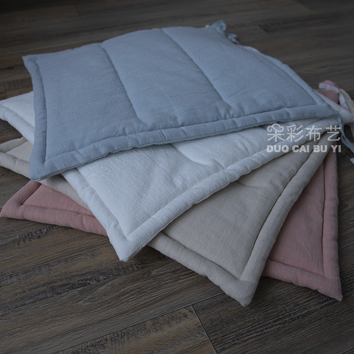 浅色简约透气坐垫苎麻办公室屁垫餐椅垫沙发垫四季通用学生椅子新,淘宝优惠券,粉丝福利购,淘宝优惠卷