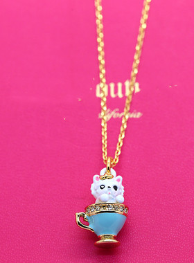 boshuolinjuicy萌宠女白色项链