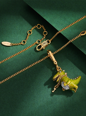 可爱时尚juicy男女彩釉青龙吊坠