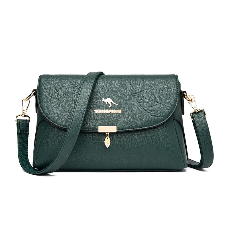 跨境外贸女包2024新款软皮压花单肩包中年女士斜挎包送妈妈,淘宝优惠券,粉丝福利购,淘宝优惠卷