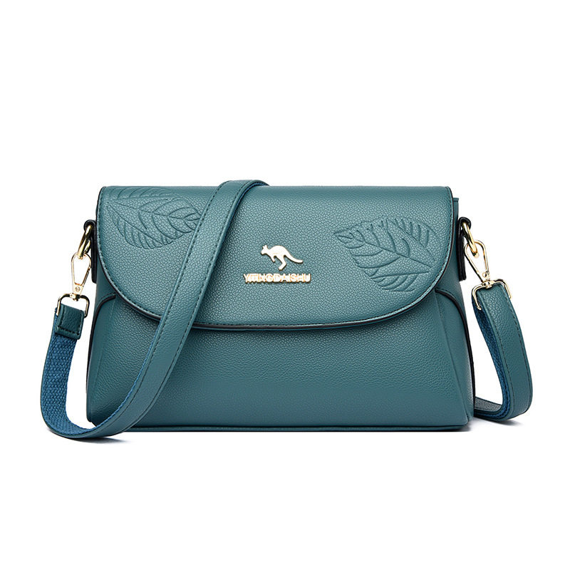 跨境外贸女包2024新款软皮压花单肩包中年女士斜挎包送妈妈,淘宝优惠券,粉丝福利购,淘宝优惠卷