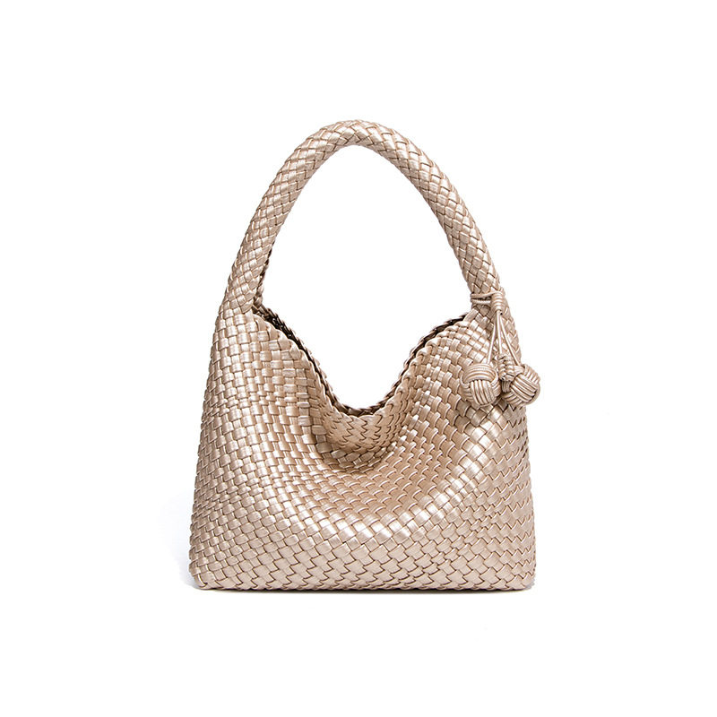 欧美新款手工编织包包个性手提子母包小众单肩腋下包休闲托特包女,淘宝优惠券,粉丝福利购,淘宝优惠卷