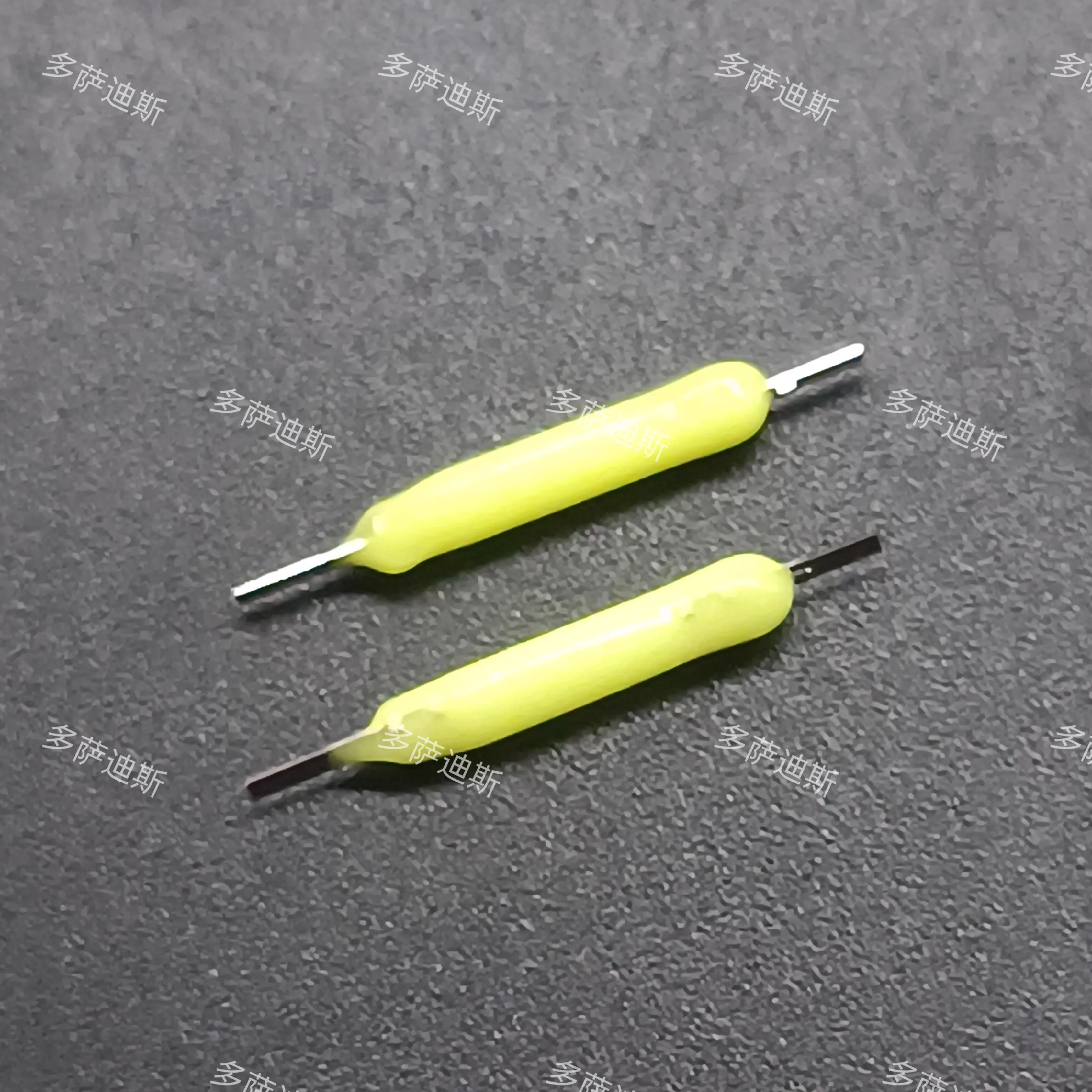 多电压一字型LED灯珠陶瓷20mm高亮UV表背光灯暖色仿白炽灯红蓝绿 - 图2