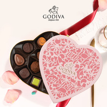 歌帝梵心心相印巧克力礼盒，情人节表白女友礼物