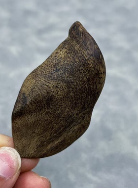 沉水级文莱软丝【年年有余】沉香挂件高56mm宽35mm厚12mm重8.8克