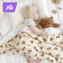 The Jing Kiri Bean Blanket Baby Cover Blanket Appeasement Baby Newborn Bean Bean Quilts Children Blankets Kindergarten Small Quilts