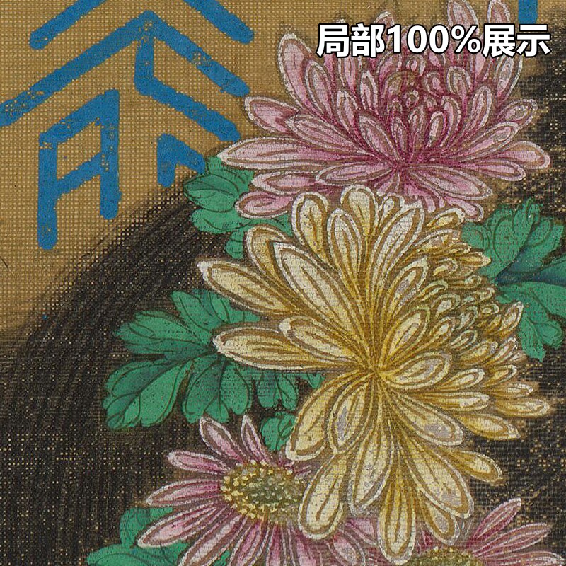清朝宫廷画师雍正十二美人之倚榻观鹊图汉服装高清电子版图片素材