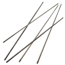 5 6 mm titanium alloy rod body without handle straight hole wire outlet hole 40 45 cm solid single head empty bamboo rod body