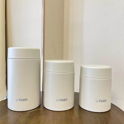 日本本土25年新款Tiger虎牌焖烧杯大容量保温饭盒汤罐辅食罐MKL-W - 图0