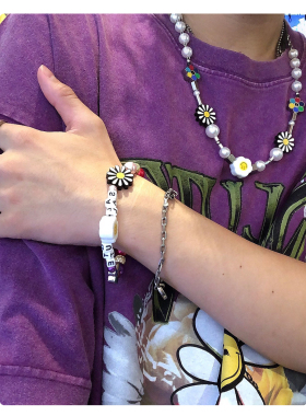 SALUTEACADEMY情侣手链明星同款