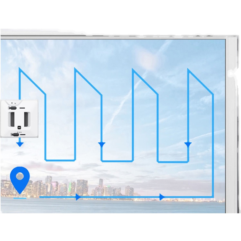全自动双向喷水擦窗机器人电动双面擦洗玻璃窗户神器智能APP遥控