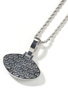 嘻哈满钻眼睛吊坠时尚潮流炫酷铜镶锆石男女百搭项链毛衣挂件饰品