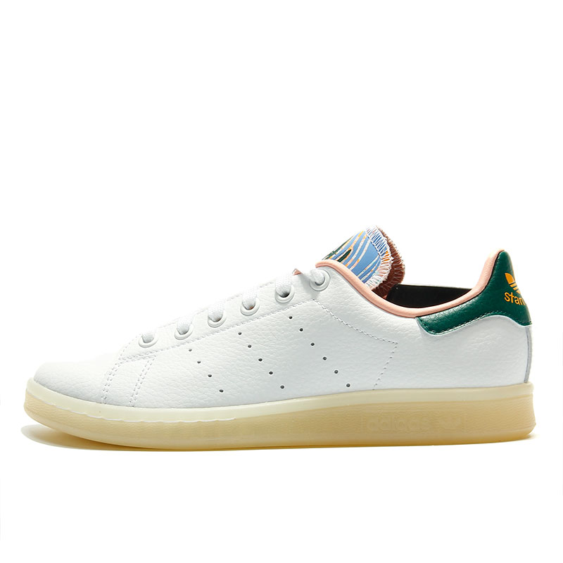 Adidas/阿迪达斯正品三叶草Stan Smith 女子涂鸦休闲板鞋 FX5679 - 图3