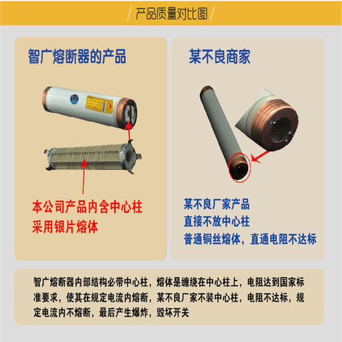 智广高压高分断能力限流熔断器保险管XRNT1-20/24KV/10A16A25A40A - 图1