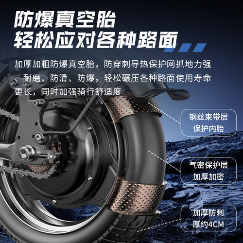 永久折叠电动车代驾代步小型便携助力电动自行车2026新款超长续航 - 图3