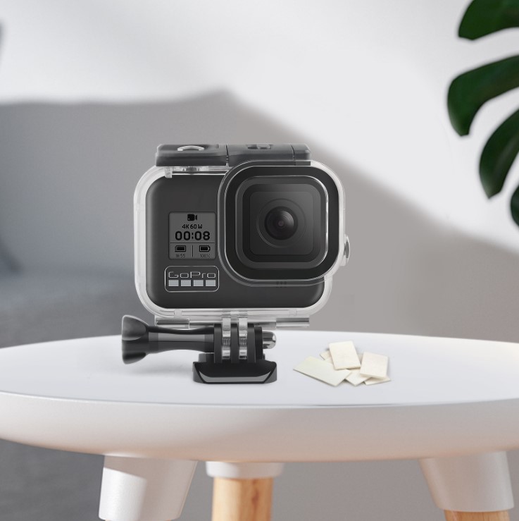 Gopro hero8防水壳 gopro8运动相机防水壳 原装透明壳潜水保护壳 - 图0