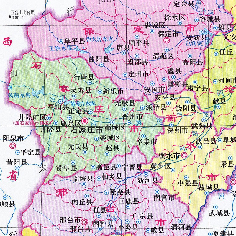 2022年新版河北省地图册交通旅游地图册行政区划分高速国道县道详细到乡镇旅游景点详细中国分省系列地图册_虎窝淘