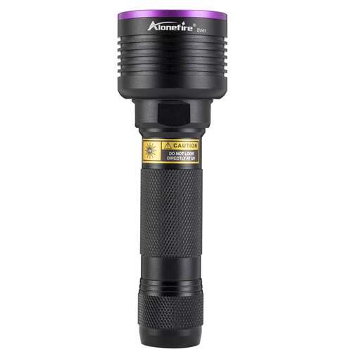 SV41紫外线紫光灯鉴定验钞钱365/395nm防伪UV手电筒强光大功率 - 图3