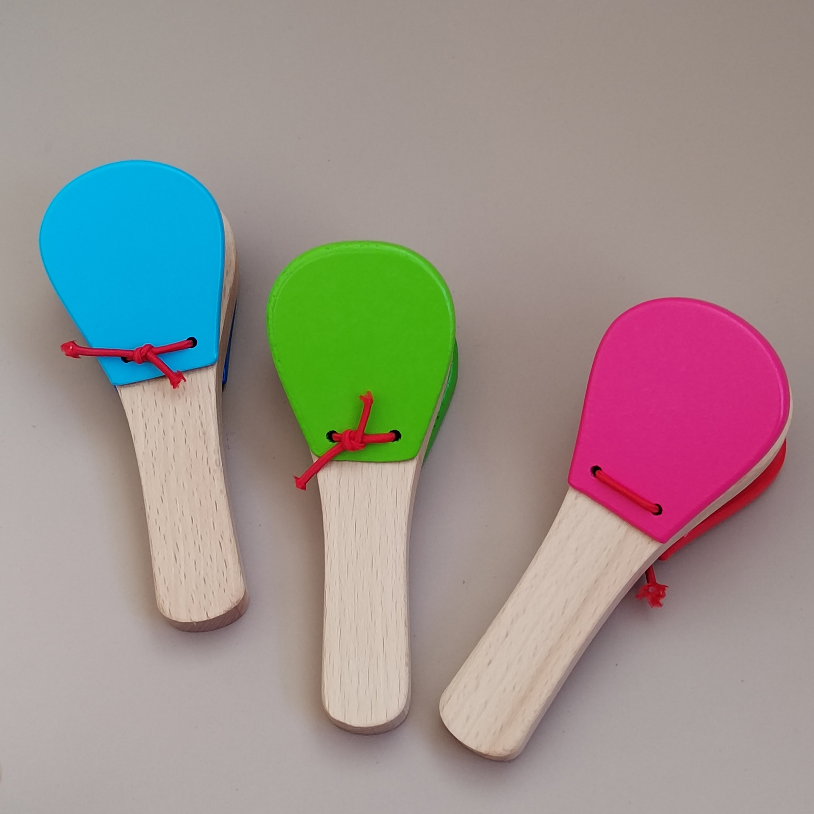 响板打击乐器圆舞板三句半幼儿园舞蹈道具 木制奥尔夫原木早教具 - 图2