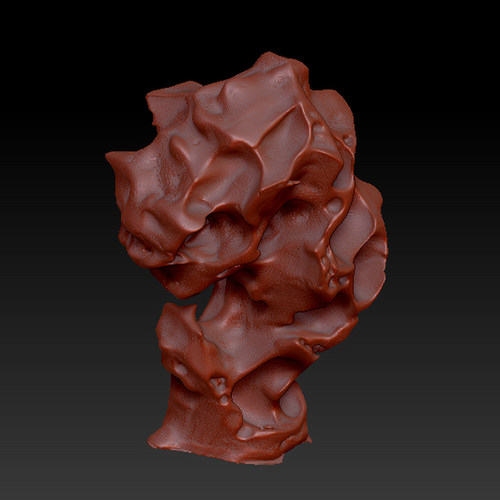 三维图 圆雕图 模型 3D STL 精雕 木雕 雕刻图T太湖石251122 - 图2