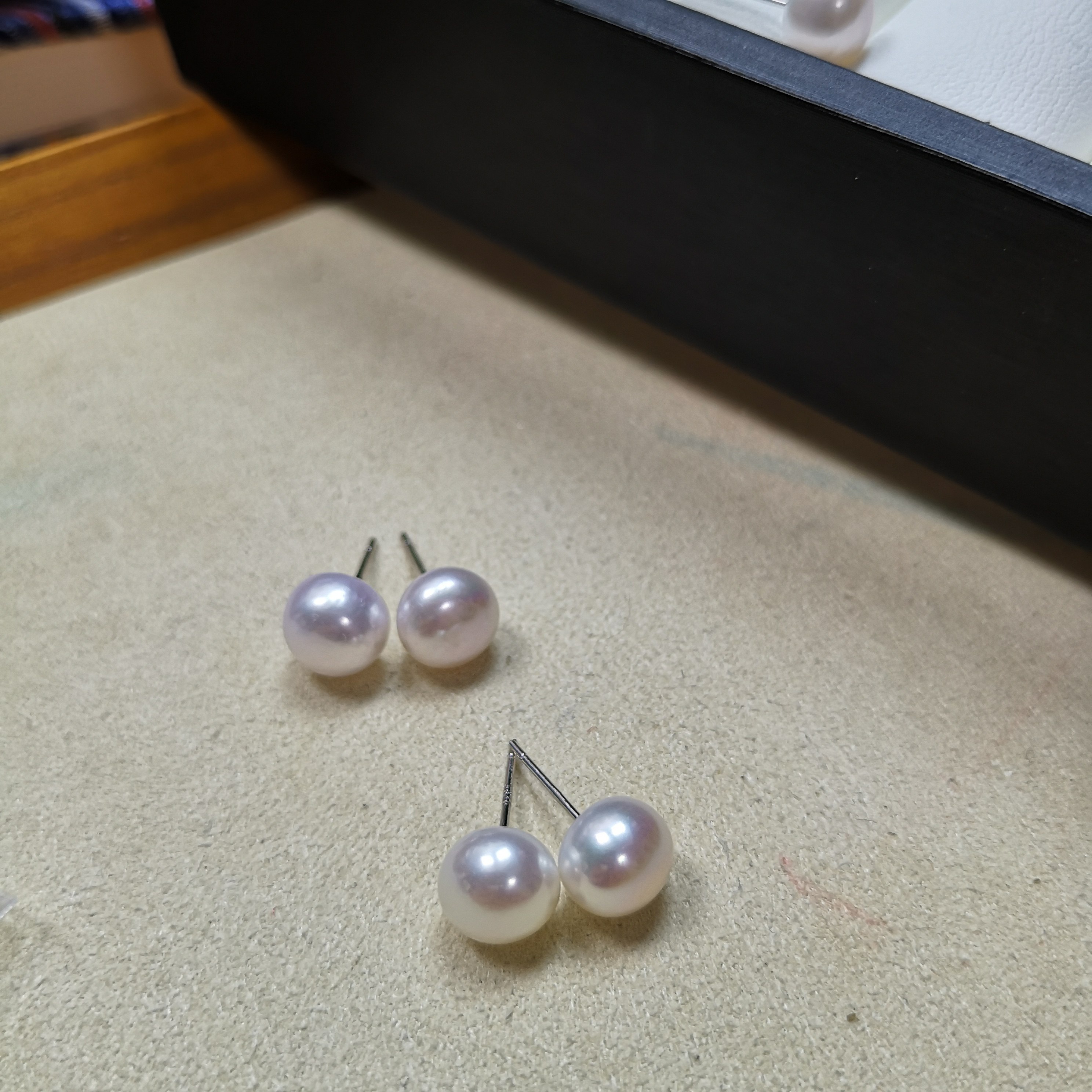 粉丝关注礼9.9极光淡水珍珠天然养殖馒头耳钉S925银耳饰福利,淘宝优惠券,粉丝福利购,淘宝优惠卷