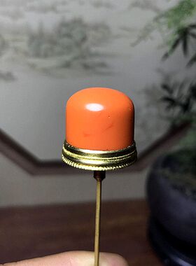 内画鼻烟壶仿珊瑚盖子黄铜盖配件铜勺葫芦盖仿古盖酒壶嘴冒铜镶口