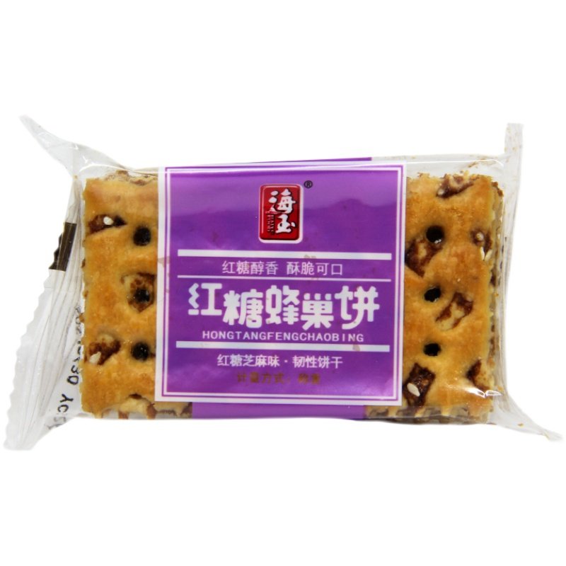 海玉红糖蜂巢饼整箱早餐代餐夹心薄脆芝麻饼干零食小吃休闲食品,淘宝优惠券,粉丝福利购,淘宝优惠卷
