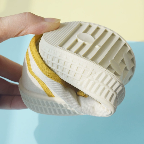 Тканевые туфли, лента для мальчиков, кроссовки на липучке, в корейском стиле