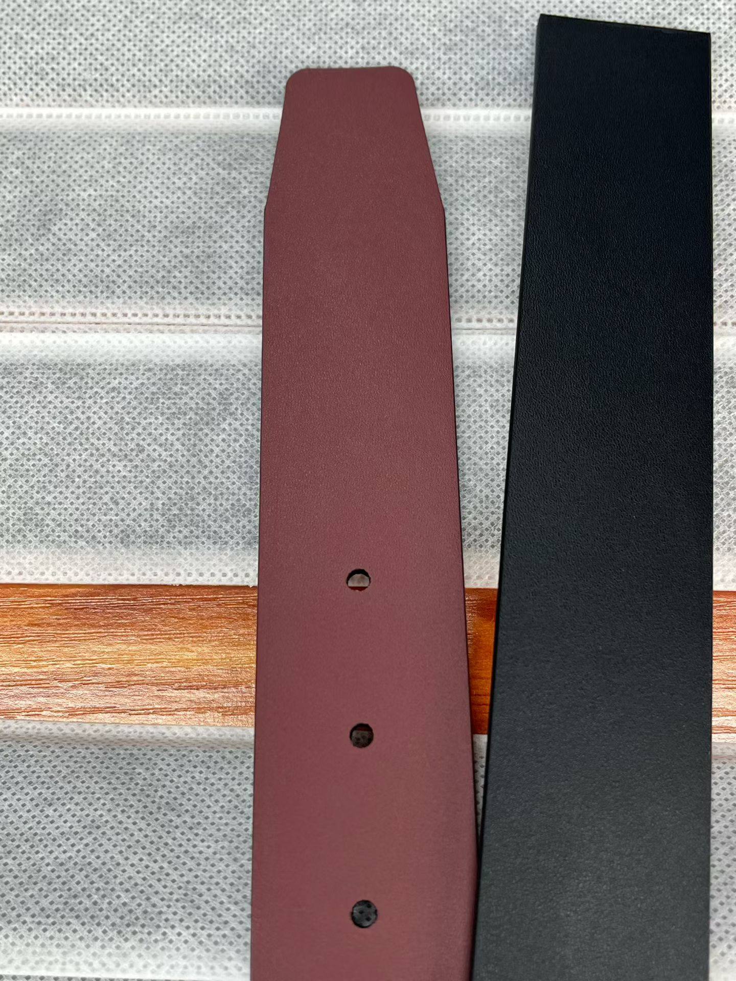 菲拉替换带身35mm皮带头层牛皮荔枝纹休闲无头打孔腰带条换双面用,淘宝优惠券,粉丝福利购,淘宝优惠卷