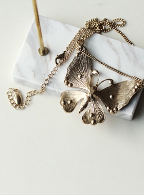 珐琅釉短项链pilgrim合金中性