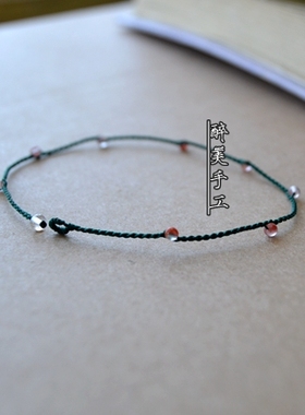 手工编织手链原创设计