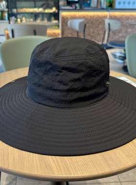 夏季户外防晒宽檐速干渔夫帽