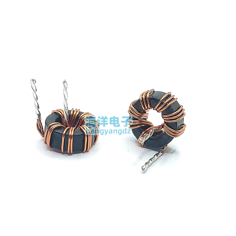 卧式 13mm-3.3UH 0.7线 4.7UH 0.5线*3P并绕 15A 050125铁硅铝磁 - 图1