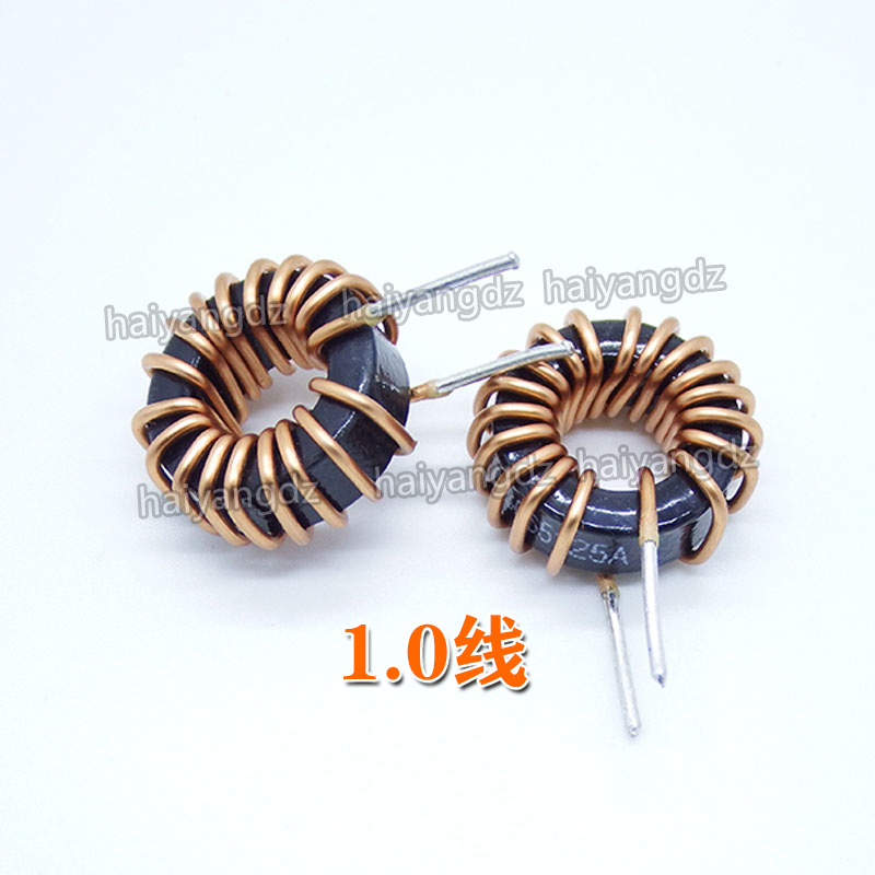 17mm-22UH 1.0线 8A 065125 铁硅铝磁环电感 环形电感  inductor - 图1