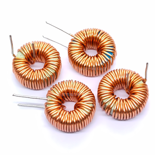 卧式套管 5052-100UH 10UH 磁环 蓝绿环电感 脚距15mm - 图3