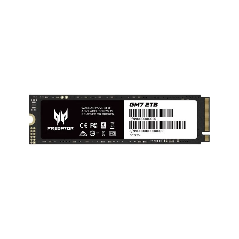 顺丰航空-宏碁掠夺者GM7 高速大容量固态硬盘M.2接口NVME PCIE4.0 - 图2