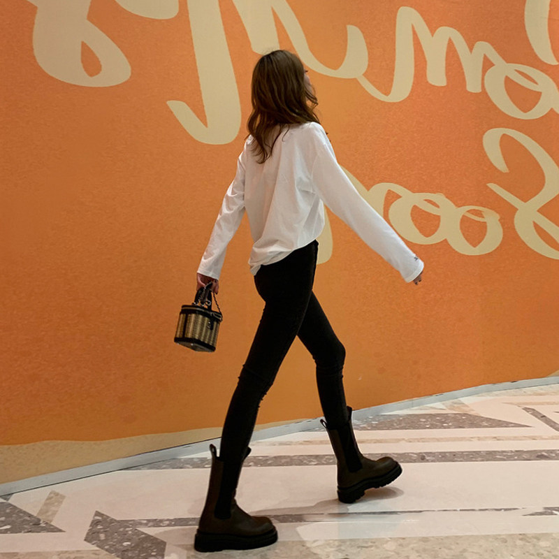 孕妇裤子春秋外穿大码秋冬季加绒加厚黑色小脚牛仔裤秋装,淘宝优惠券,粉丝福利购,淘宝优惠卷