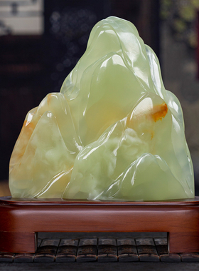 石诚记天然原石摆件客厅