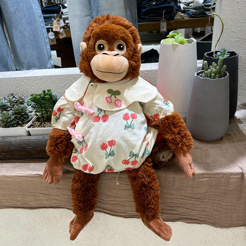 网红大猩猩衣服连体衣长臂猴子衣服娃衣着替毛绒玩具布娃娃着替,淘宝优惠券,粉丝福利购,淘宝优惠卷