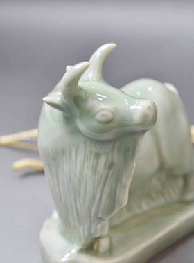 龙泉青瓷雕塑摆件推荐
