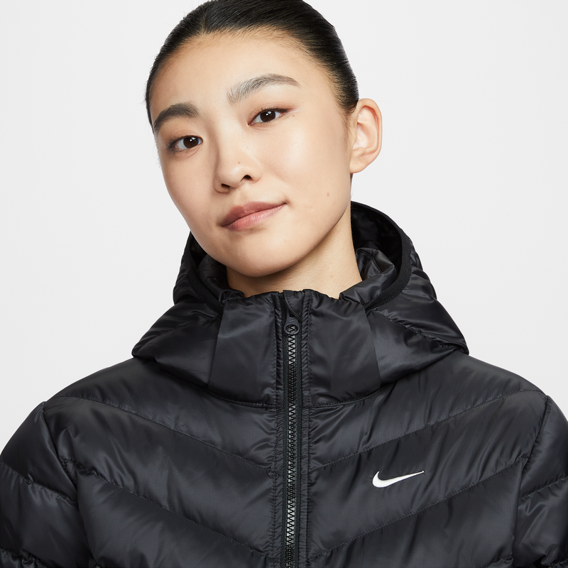 耐克女子连帽羽绒服外套冬季新款保暖梭织NIKE THERMA-FIT HV5107,淘宝优惠券,粉丝福利购,淘宝优惠卷