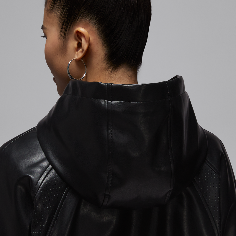 耐克乔丹女子轻便夹克外套春季新款连帽棉服合成革JORDAN IF0948,淘宝优惠券,粉丝福利购,淘宝优惠卷