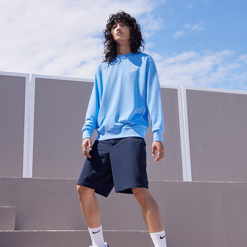 Nike耐克官方男法式毛圈上衣冬季圆领卫衣轻便柔软舒适耐穿BV2667