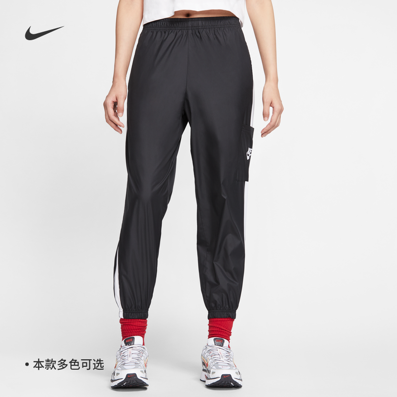 Nike耐克官方女子拒水梭织长裤夏季运动裤环保锥形休闲中腰CJ7347 - 图2